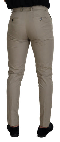 Thumbnail for Stunning Beige Italian Cotton Trousers