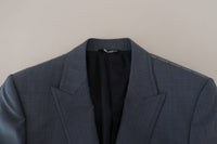 Thumbnail for Elegant Blue Single Breasted Sport Blazer