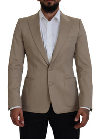 Thumbnail for Elegant Beige Single Breasted Blazer