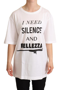 Thumbnail for Elegant Motive Print Crewneck T-shirt