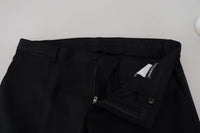 Thumbnail for Black Wool Chino Formal Pants