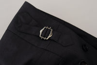 Thumbnail for Dark Grey Solid Men Formal Pants