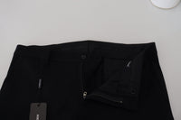 Thumbnail for Elegant Black Virgin Wool Trousers
