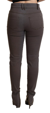 Thumbnail for Chic Brown Slim-Fit Skinny Jeans