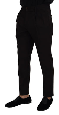 Thumbnail for Black Wool Chino Men Formal Pants