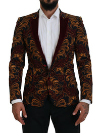 Thumbnail for Elegant Multicolor Wool Blend Blazer