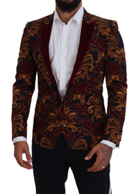 Thumbnail for Elegant Multicolor Wool Blend Blazer