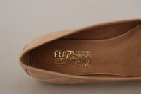 Thumbnail for Elegant Quilted Leather Flats - Chic Dual-Tone Design