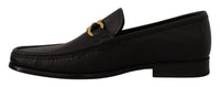 Thumbnail for Elegant Black Calf Leather Loafers