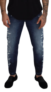 Thumbnail for Elegant Blue Wash Regular Fit Jeans