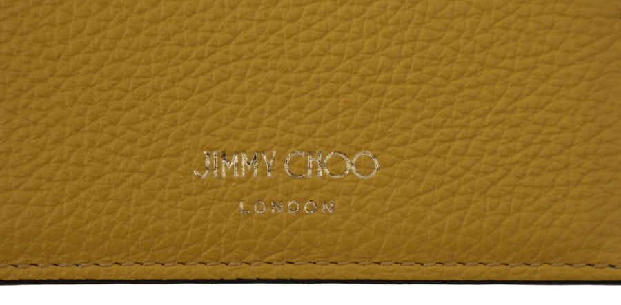 Sunshine Yellow Leather Card Holder