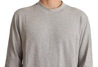 Thumbnail for Sophisticated Gray Crewneck Sweater