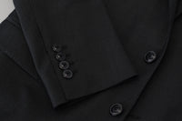 Thumbnail for Elegant Gray Martini Three-Piece Wool Silk Suit