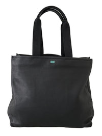 Thumbnail for Elegant Black Leather Tote for Men