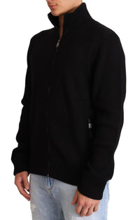 Thumbnail for Elegant High Neck Cashmere Blend Sweater