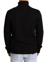 Thumbnail for Elegant High Neck Cashmere Blend Sweater