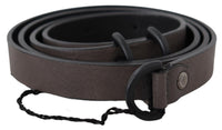 Thumbnail for Elegant Dark Brown Leather Belt
