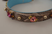 Thumbnail for Elegant Python Leather Shoulder Strap Accessory