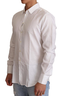 Thumbnail for White Cotton Dress Formal MARTINI Shirt
