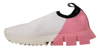 Thumbnail for Elegant Sorrento Slip-On Sneakers in White & Pink