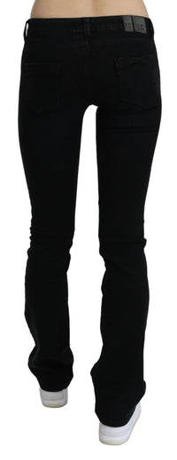 Thumbnail for Chic Black Slim Fit Low Waist Denim