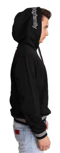 Thumbnail for Elegant Embroidered Black Cotton Sweater
