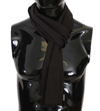 Thumbnail for Elegant Striped Wool Men's Scarf