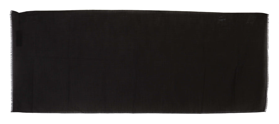 Elegant Striped Wool Men's Scarf
