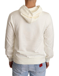 Thumbnail for Regal King Motif Hooded Pullover Sweater
