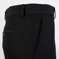 Thumbnail for Elegant Black Wool Suit Trousers