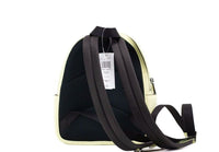 Thumbnail for Mini Court Pale Lime Pebbled Leather Shoulder Backpack Bag