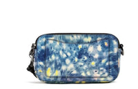 Thumbnail for The Snapshot bag Watercolor Blue Printed Leather Shoulder Bag Purse