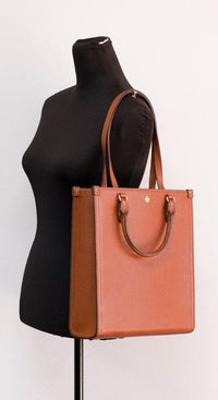 Thumbnail for Blake Cortado Medium Pebble Leather Shopping Tote Handbag