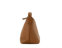 Thumbnail for Thea Small Moose Pebbled Leather Slouchy Shoulder Handbag