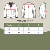 Thumbnail for Reversible Wool Jacket with Zip Closure