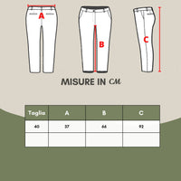 Thumbnail for Chic Linen Blue Chino Trousers – Timeless Elegance
