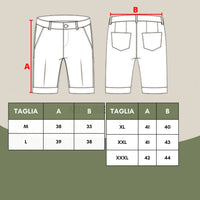 Thumbnail for Elegant Beige Striped Swim Shorts