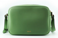 Thumbnail for Elegant Mint Green Leather Camera Case Bag