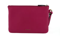 Thumbnail for Elegant Pink Leather Pouch Clutch