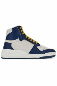 Thumbnail for Elevate Your Style with Mid-Top Blue Luxury Sneakers