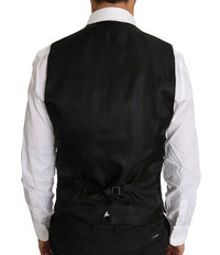 Thumbnail for Elegant Purple Patterned Men's Formal Vest