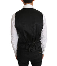 Thumbnail for Elegant Slim Fit Gray Wool Vest