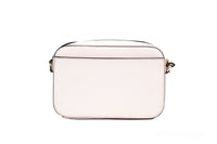 Thumbnail for Staci Mini Light Rose Saffiano Leather Camera Bag Crossbody Handbag