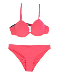 Thumbnail for Chic Fuchsia Underwire Bikini Set