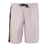 Thumbnail for Chic Beige Drawstring Swim Shorts