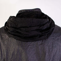 Thumbnail for Sleek Black Tech Fabric Overshirt Jacket