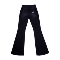 Thumbnail for Elegant High-Waist Flared Denim Jeans