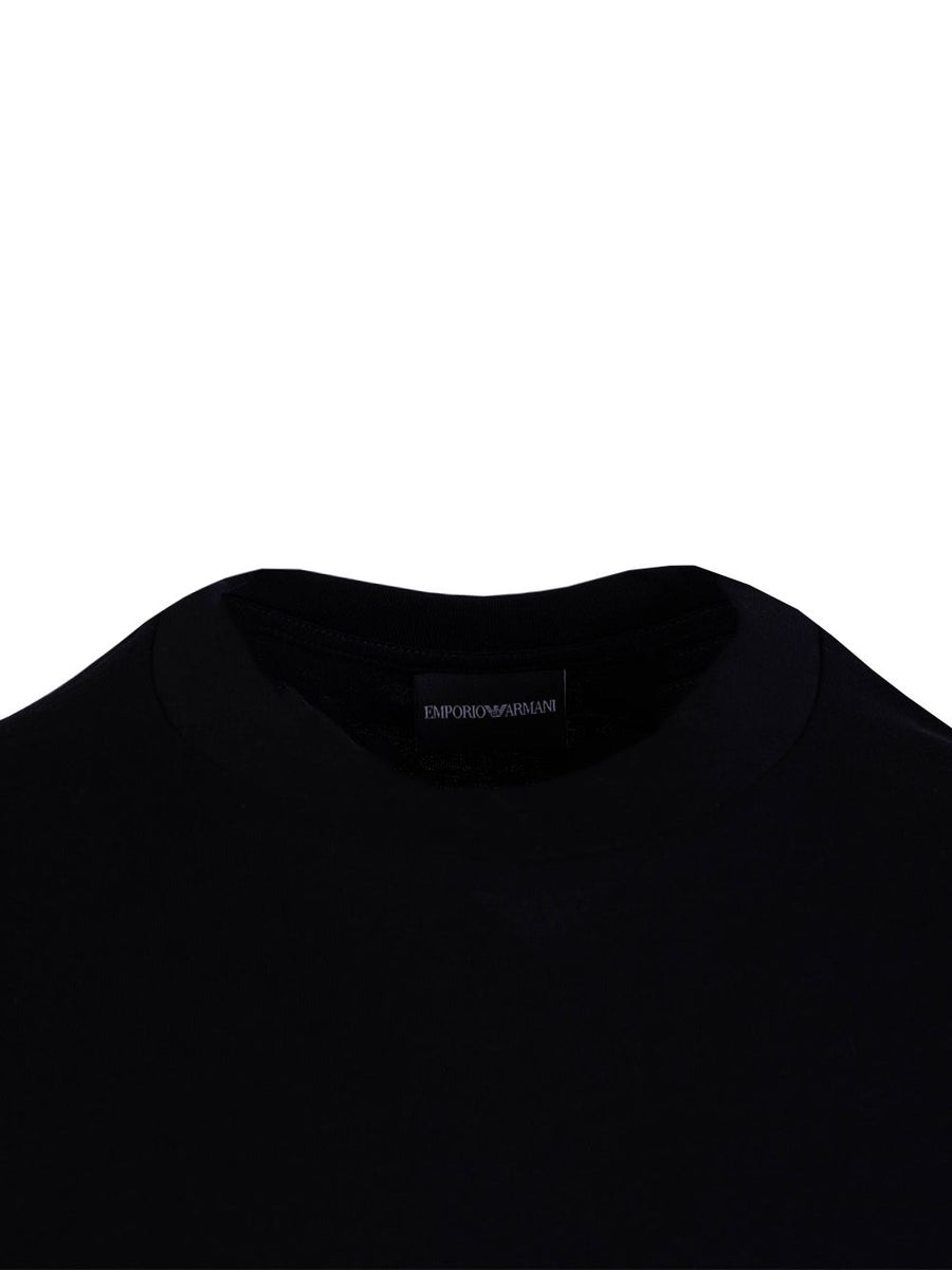 Chic Black Cotton T-Shirt – Classic Regular Fit