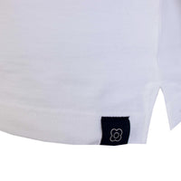 Thumbnail for Elegant White Polo Shirt with Italian Flair