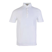 Thumbnail for Elegant White Polo Shirt with Italian Flair